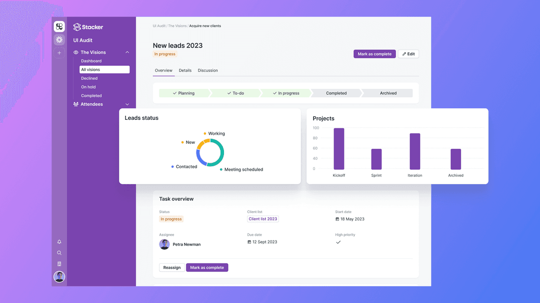 Announcing: Stacker Charts and Big Numbers