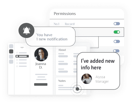 Clients monitor updates